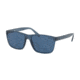 Polo PH4113 Progressive Prescription Sunglasses PH4113-561280-57 - Lens Diameter 57 mm, Frame Color Matte Navy Blue