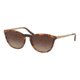 Polo PH4118 Sunglasses 501713-55 - Shiny Jerry Tortoise Frame, Brown Gradient Lenses