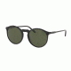 Polo PH4129 Sunglasses 500171-53 - Black Frame, Green Lenses