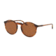 Polo PH4129 Sunglasses 500773-53 - Striped Havana Frame, Brown Lenses