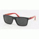 Polo PH4133 Bifocal Prescription Sunglasses, 59mm, Shiny Black, PH4133-500187-59-BI