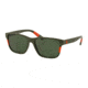Polo PH4137 Prescription Sunglasses PH4137-521671-57 - Lens Diameter 57 mm, Frame Color Matte Olive/Orange