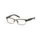 Polo PP8036 Eyeglass Frames 3135-44 - Satin Brown/tortoise Green Frame