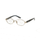 Polo PP8037 Bifocal Prescription Eyeglasses 3183-45 - Satin Silver/blue Frame