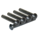 Poly Technologies AKS 1.570in Receiver Rivet 5 pcs, Black, 70-00-17