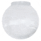 Polymer Products Replacement Globe For String Lights, White, 3201-51630