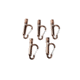Porta Brace 5pc Carabiner Clip w/Flash Light CARA-BRNZ5
