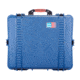 Porta Brace PB-2750F Wheeled Superlite Vault Hard Case,Blue,21x18x9in w/Foam/Backpack PB-2750BKF
