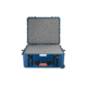 Porta Brace PB-2750F Wheeled Superlite Vault Hard Case,Blue,21x18x9in w/Foam/Backpack PB-2750BKF