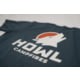 Portable Propane Fire Pit Howl Campfires HOWL LOGO TEE, TEE-BLUE-M