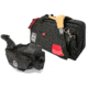 PortaBrace CS-DV4RQS-M4 Video Camera Case with Mini Rain Slicker - Black