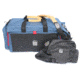 Porta-Brace DVO-1U/QS-M3 DV Organizer Case - Small, Blue with QS-M3 Quick Slick rain cover