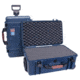 PortaBrace PB-2550F Wheeled Superlite Vault Hard Case with Foam (Blue)