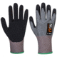 Portwest AHR Nitrile Foam Glove, Grey/Black, Extra Large, CT67G8RXL