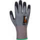 Portwest AHR Nitrile Foam Glove, Grey/Black, Extra Large, CT67G8RXL