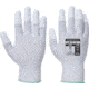 Portwest Antistatic PU Fingertip Glove, Grey, Large, A198GRRL