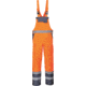Portwest Contrast Bib&amp;Brace Unlined, Orange/Navy, Medium, S488ONRM