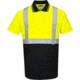 Portwest Hi-Vis 2-Tone Polo Shirt, Yellow/Black, 4XL, S479YBR4XL