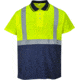 Portwest Hi-Vis 2-Tone Polo Shirt, Yellow/Navy, 4XL, S479YNR4XL