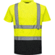 Portwest Hi-Vis 2-Tone T-Shirt, Yellow/Black, Large, S378YBRL