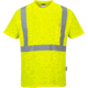 Portwest Hi-Vis Pocket T-Shirt, Yellow, Large, S190YERL