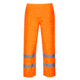 Portwest Hi-Vis Rain Pants, Orange, Large, H441ORRL