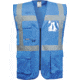 Portwest Iona Executive Vest, Royal, 3XL, UF476RBRXXXL
