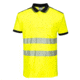 Portwest PW3 Hi-Vis Polo Short Sleeve Shirt, Yellow/Black, Large, T180YBRL