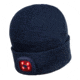 Portwest Rechargeable Twin LED Beanie, Navy, One Size, B028NAR