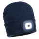Portwest Rechargeable Twin LED Beanie, Navy, One Size, B028NAR