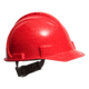 Portwest Safety Pro Hard Hat Vented, Red, One Size, PW02RER