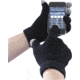 Portwest Touchscreen Knit Glove, Black, Large/Extra Large, GL16BKRL/XL