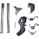 Powder River Precision Trigger Kit for CA Compliant XDM Elite, Aluminum/Curved, Black, PRP-058-CA-9-10-A-B-C