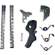 Powder River Precision Trigger Kit for CA Compliant XDM Elite, Aluminum/Flat, Black, PRP-058-CA-F-9-10-A-B