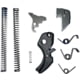 Powder River Precision Trigger Kit for CA Compliant XDM Elite, Polymer/Curved, Black, PRP-158-CA-9-10