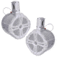 Power Acoustik Marine 6.5in Wake Tower Speaker - Pair, White MWT65W
