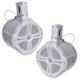 Power Acoustik Marine 6.5in Wake Tower Speaker - Pair, White, MWT-65W