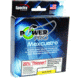 Power Pro MaxCuatro Spectra HT Braided Fishing Line 50lb 150yd Hi-Vis Yellow, 33400500150Y