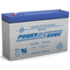 Power Sonic PS670F1 6V 7Ah Sealed Lead Acid Battery, Blue/Gray PS670