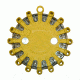 Powerflare Rechargeable PF200 Safety Light w/ CR123 Battery, Amber LED, Yellow Shell PF210R-A-Y