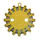 Powerflare Non-Rechargeable PF200 Safety Light w/ CR-123 Battery, Amber LED, Yellow Shell PF210-A-Y