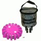 Powerflare PF-200 Softpack,  4 Safety Lights,Amber LED,ACU Bag,6 Batteries, Hot Pink Shell SP6ACU-A-HP