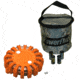 Powerflare PF-200 Softpack,  4 Safety Lights,Amber LED,ACU Bag,6 Batteries, Orange Shell SP6ACU-A-O