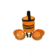 Powerflare PF-200 Softpack,  4 Safety Lights,Amber LED,Orange Bag,6 Batteries, Orange Shell SP6O-A-O