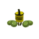 Powerflare PF-200 Softpack,  4 Safety Lights,Amber LED,Yellow Bag,6 Batteries, Olive Drab Shell SP6Y-A-OD
