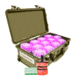 Powerflare PF-200 Incident Command Pack - 24 Lights,Infrared LED,Tan Case, 24 Batteries, Hot Pink Shell PFPACK24T-I-HP