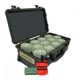 Powerflare PF-200 Incident Command Pack - 60 Lights,Amber LED,Black Case,60 Batteries, Olive Drab Shell PFPACK60BK-A-OD
