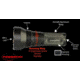 PowerTac Thunderbolt LED Flashlight 1150 Lumens, Black POWERTAC-THUNDERBOLT