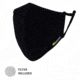 PowerTraveller Defender Pro Reusable Face Mask w/ Composite Filter, Black, One Size, PPE-BDP050