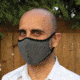 PowerTraveller Defender Pro Reusable Face Mask w/ Composite Filter, Gray, One Size, PPE-GDP050